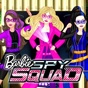 barbie games spy squad