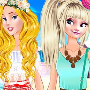 Princesses Welcome Summer Party Girl Games Kiz10girls Com