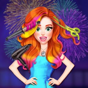 Jessie New Year Glam Hairstyles Girl Games Kiz10girls Com